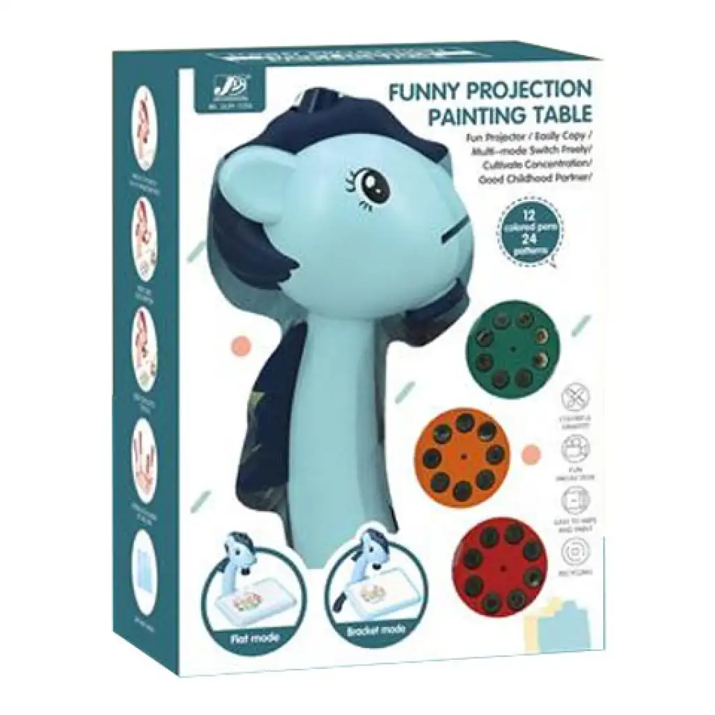 Lovacskás projektoros rajzasztal kétféle változatban