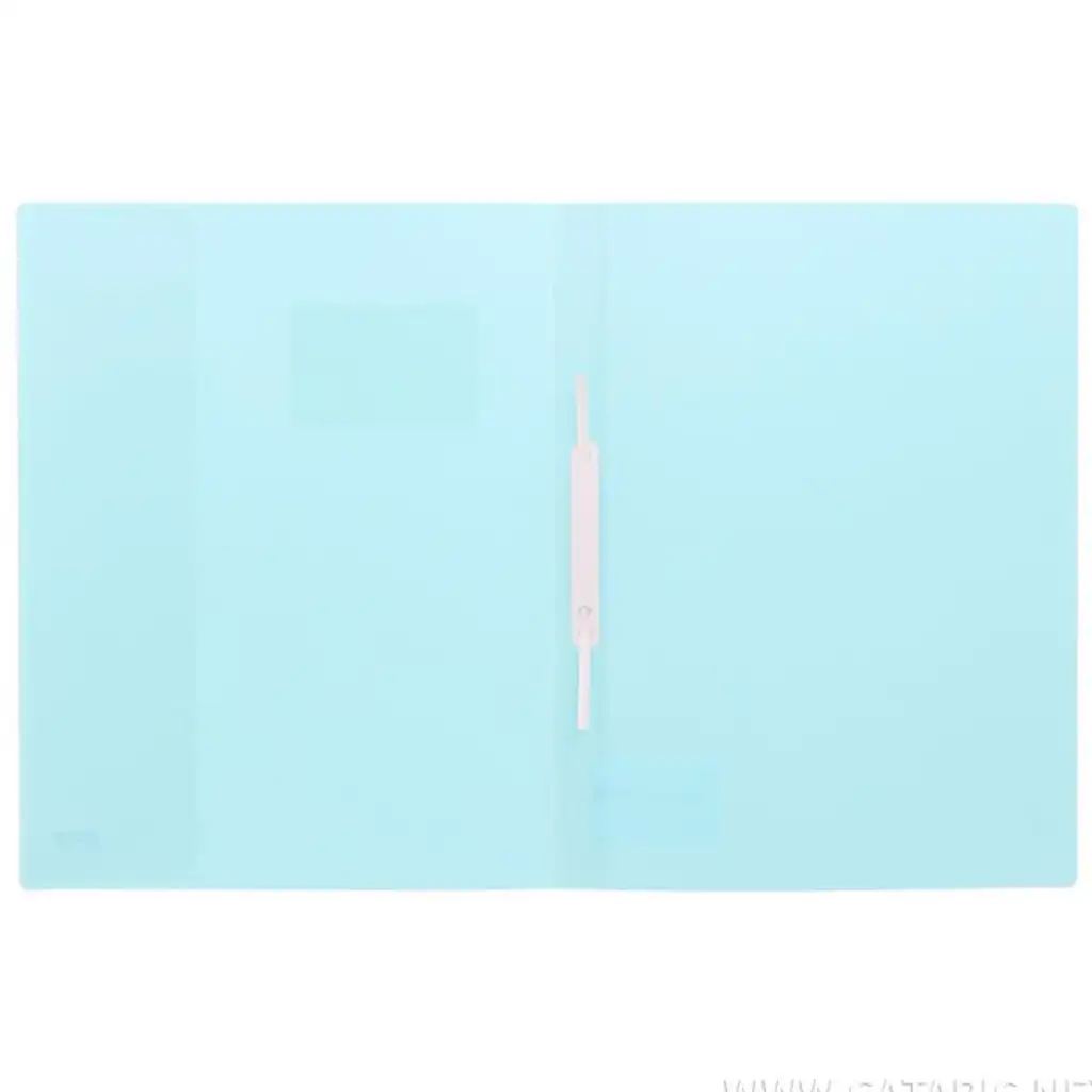 Spirit: Lefűző mappa kártyatartóval pasztell kék színben A4 kép 2