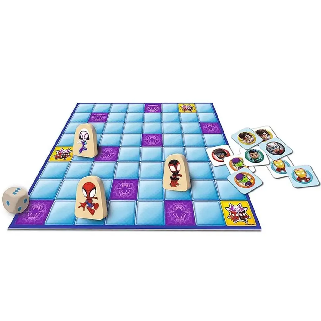 Spidey és barátai: Hősök nyomában társasjáték - Trefl kép 2