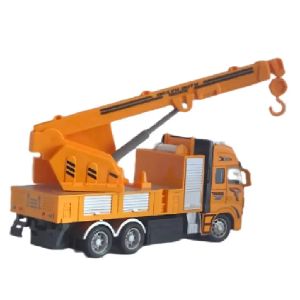 RC Távirányítós építőipari markoló vagy daruskocsi munkagép fénnyel kétféle változatban 27MHz 1/36-os méretarány 20cm kép 6