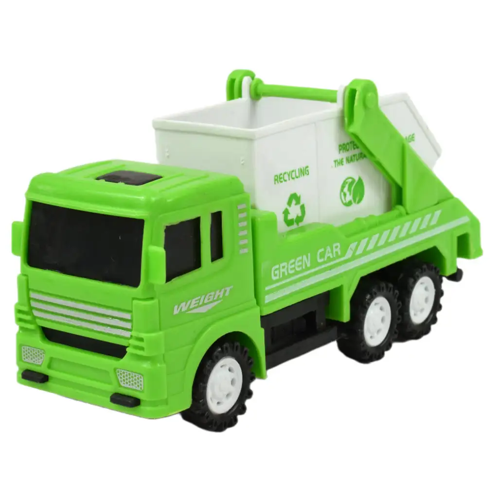 City Truck : Szelektív hulladékgyűjtő teherautó többféle változatban 13cm kép 3