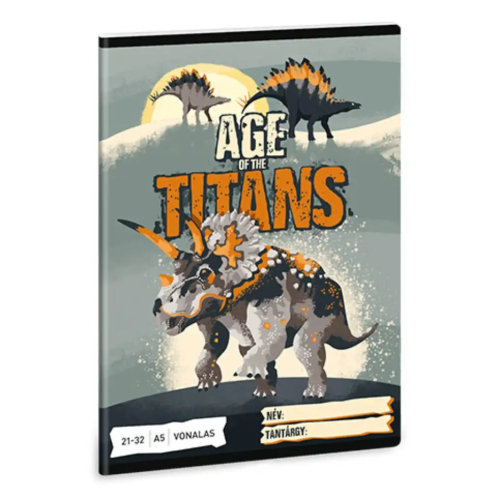Ars Una: Age of the Titans vonalas füzet A/5 21-32
