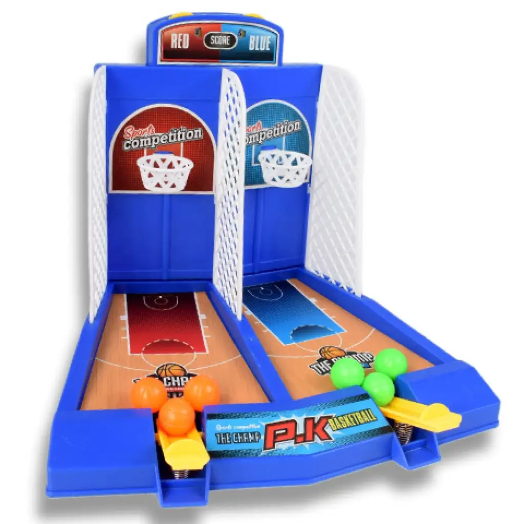 Asztali kosárlabda bajnokság játékszett kilövővel