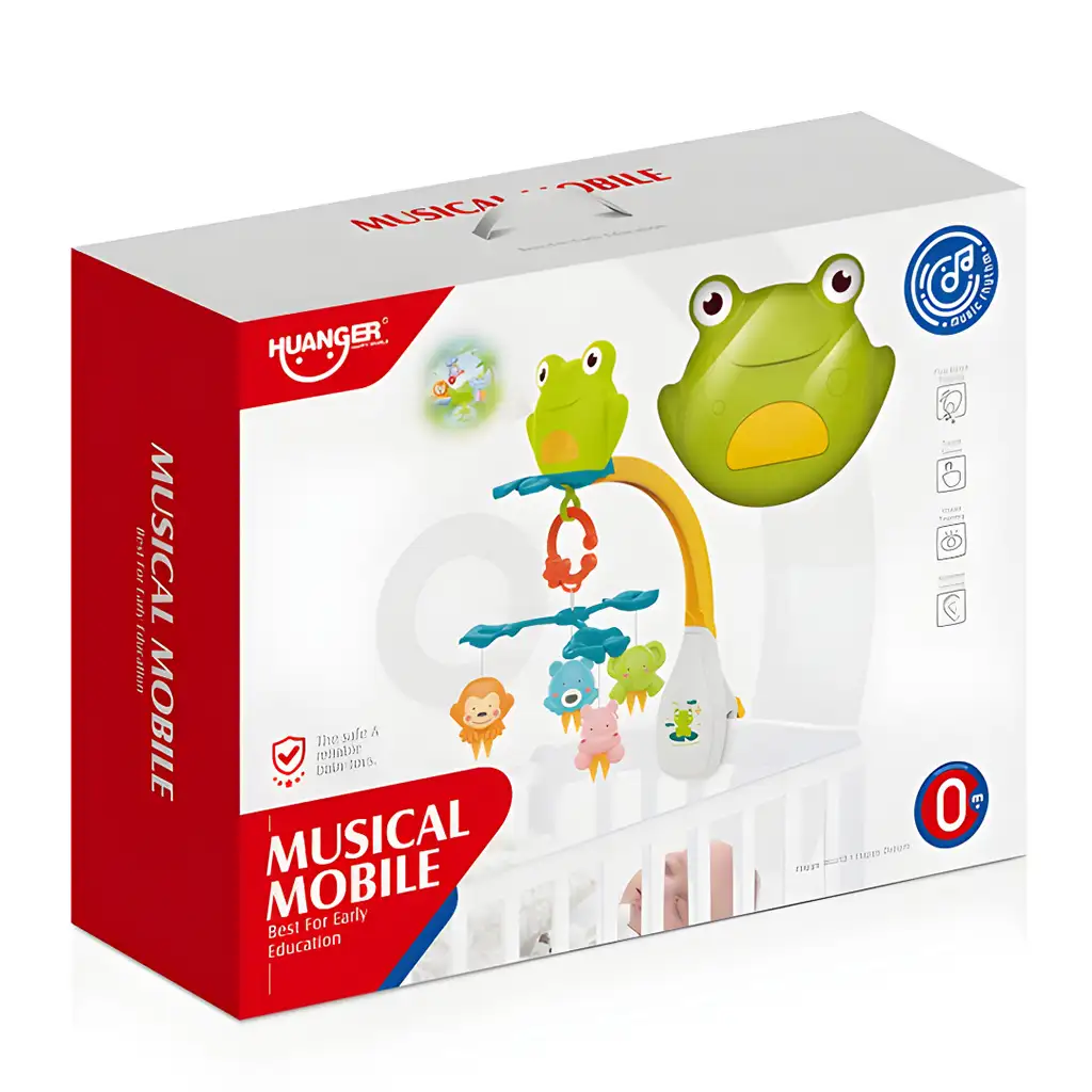 Music World: Vidám Breki kiságyforgó hanggal kép 4