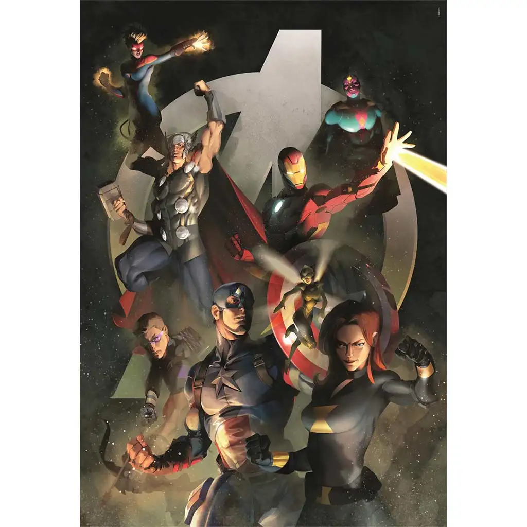 Marvel: Bosszúállók 1000db-os Compact puzzle 70x50cm - Clementoni kép 2