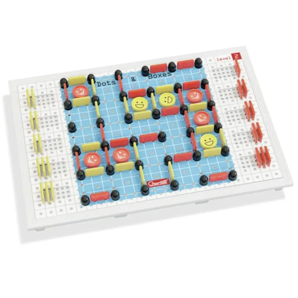 Quercetti: Family Game - Pontok és dobozok játék kép 2