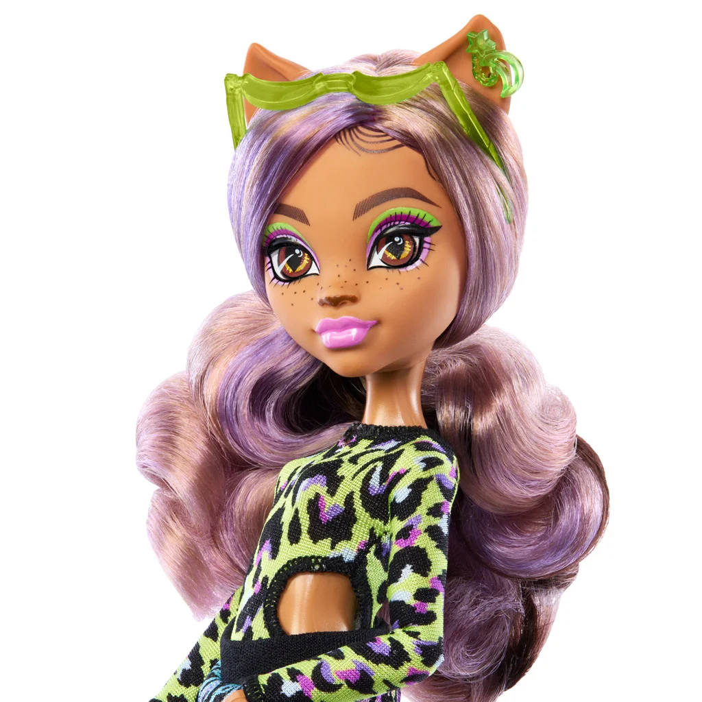 Monster High: Scare-adise Island – Clawdeen Wolf baba kiegészítőkkel - Mattel kép 3