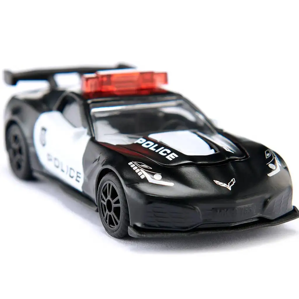 SIKU Chevrolet Corvette ZR1 Police kisautó 1/64 kép 2