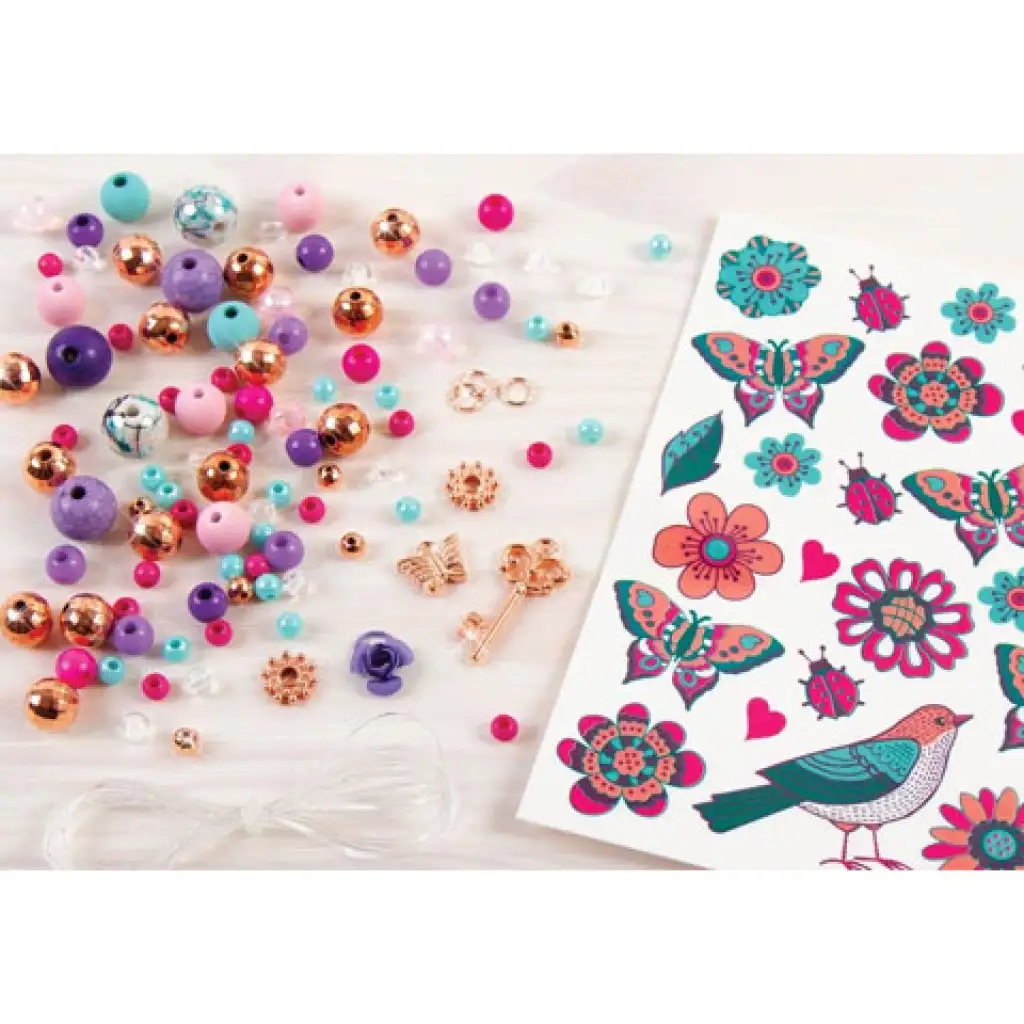 Make it Real: Bájos karkötő készítő szett - Virágzó kreativitás kép 3
