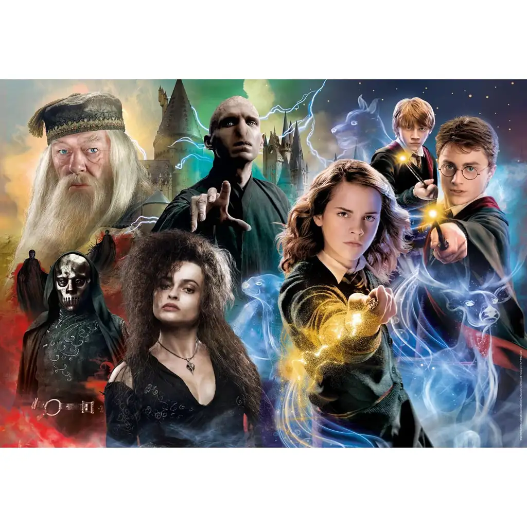 Harry Potter varázslatos összecsapás 104db-os supercolor puzzle - Clementoni kép 2