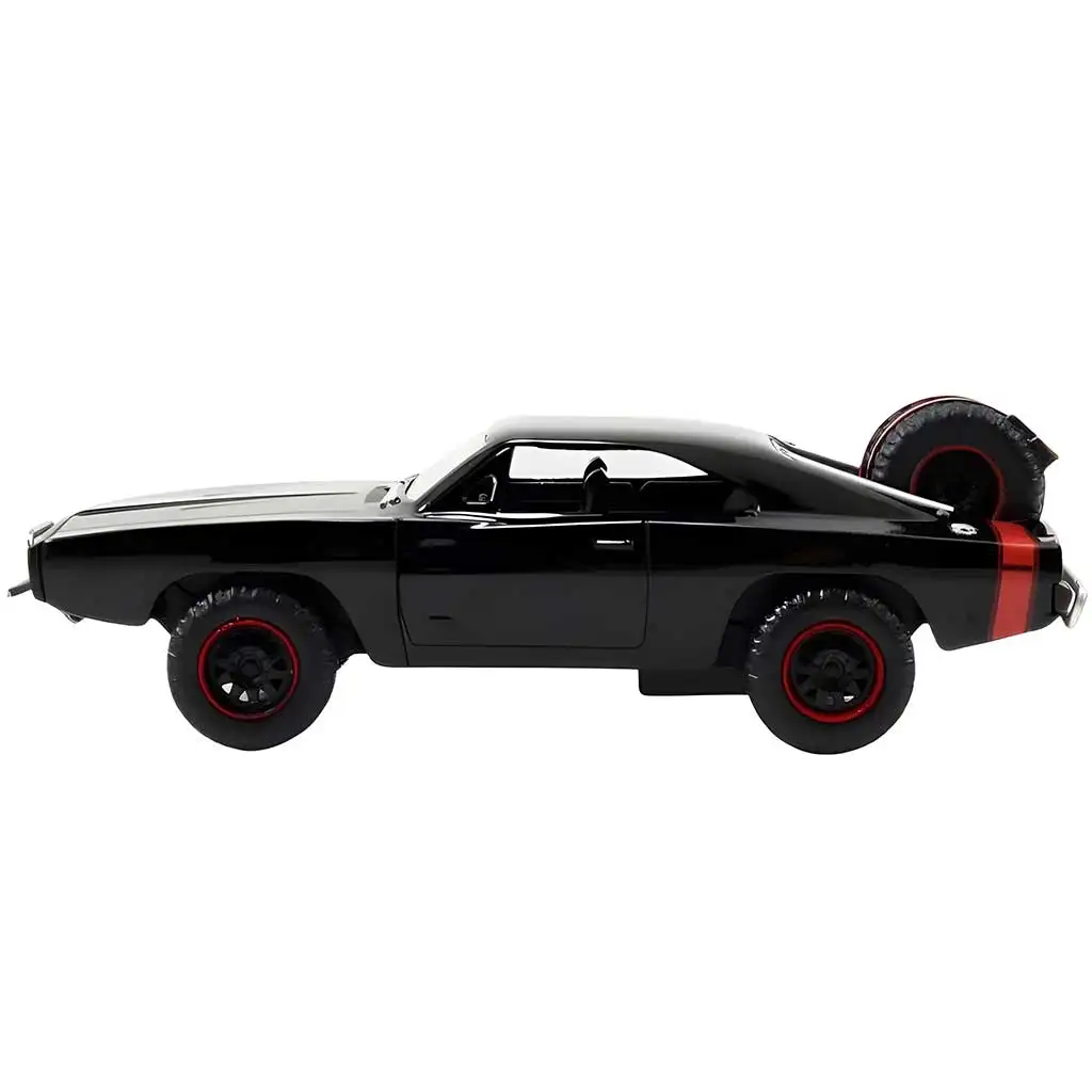 Halálos iramban: Dom Toretto Dodge Charger R/T 1970 &  Dodge Charger Widebody 1968 fém kisautója 2db-os csomag 1/32-es méretarány 13cm- Jada Toys kép 5