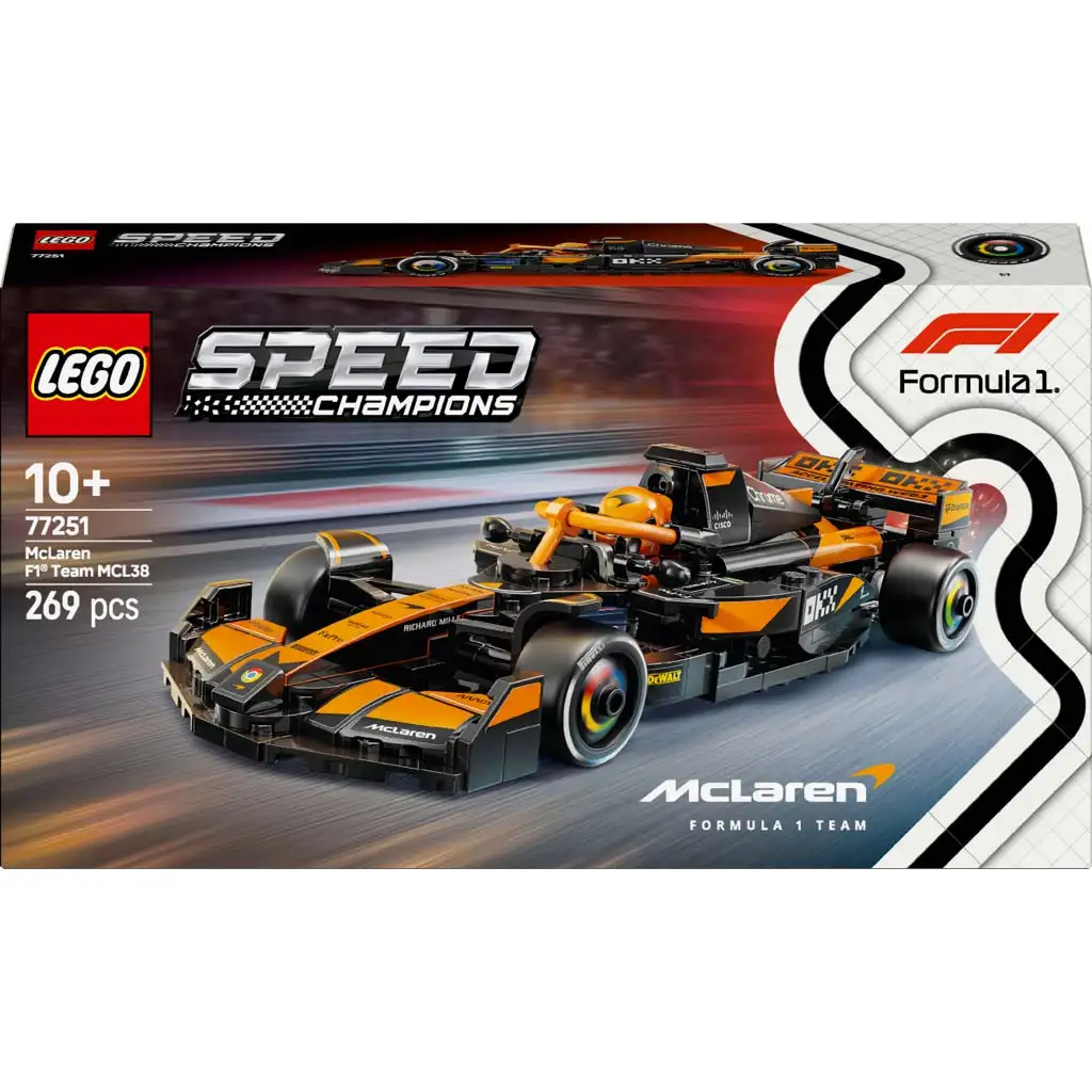 LEGO® Speed Champions: McLaren F1® Team MCL38 versenyautó (77251)
