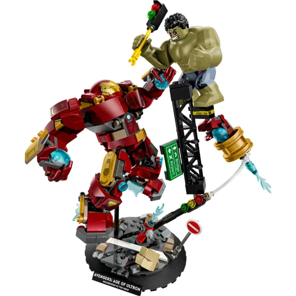 LEGO® Marvel: Hulkbuster és Hulk óriási csatája (76343) kép 2