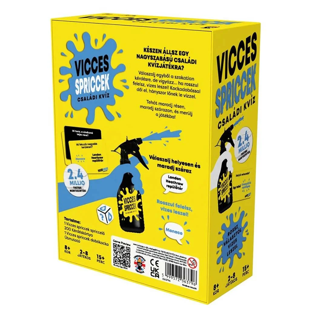 Vicces spriccek családi kvízjáték kép 2