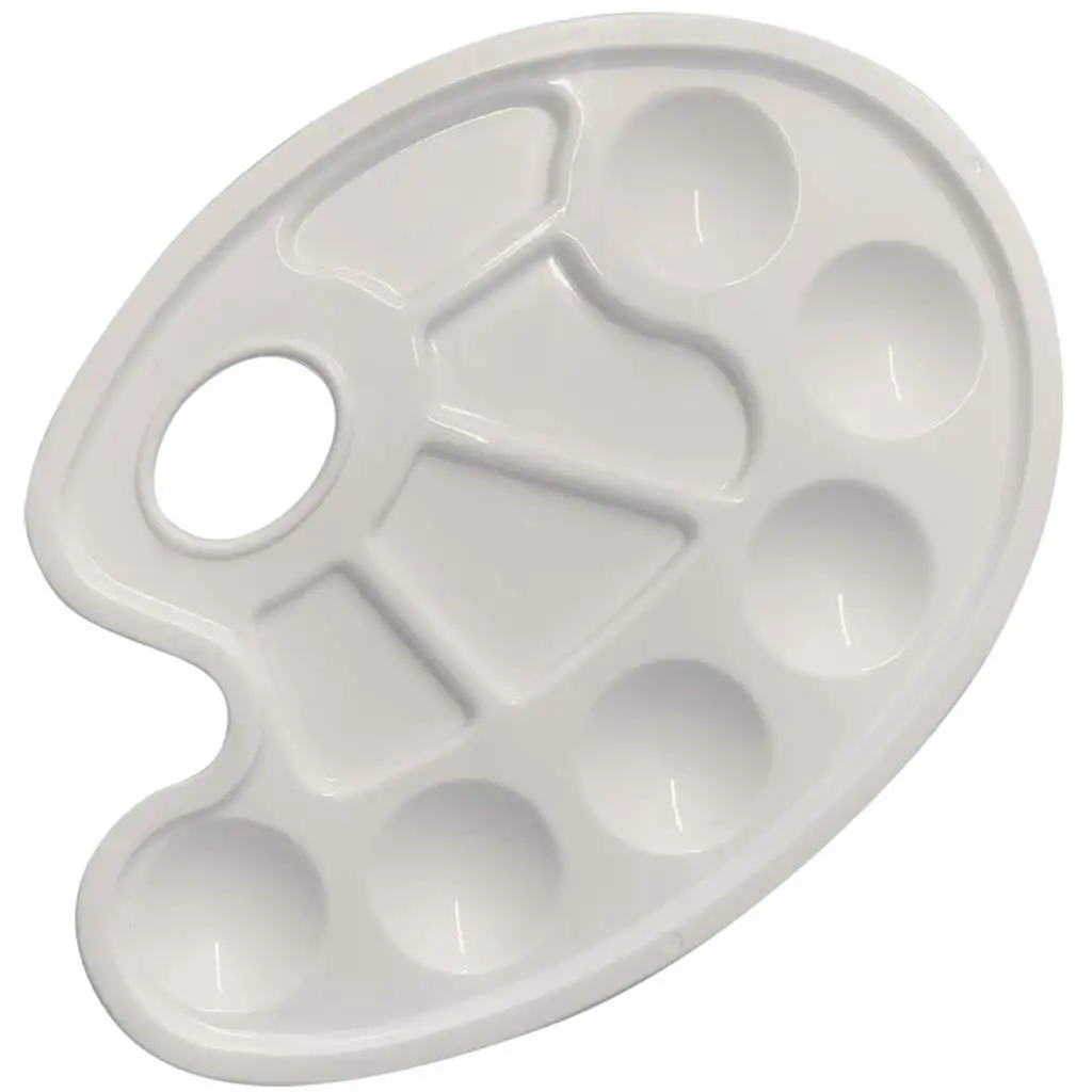 Ars Una: Festékpaletta 6 kerek és 4 szögletes lyukkal