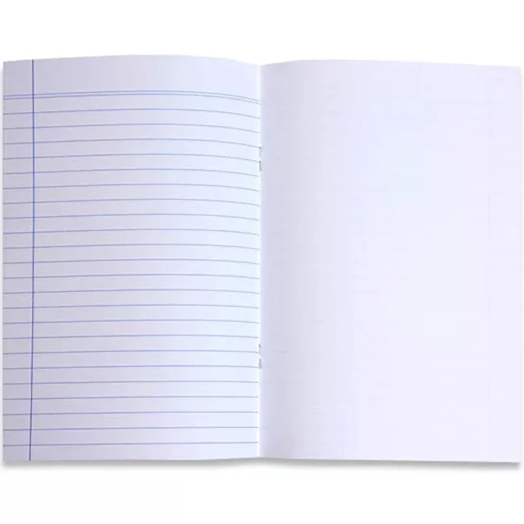 Írok és rajzolok 4. osztályos 2 az 1-ben vonalas és sima füzet A/5 kép 2