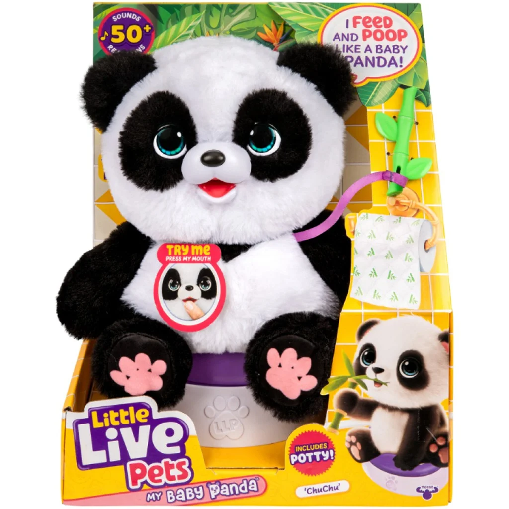 Little Live Pets: Chuchu, az interaktív panda