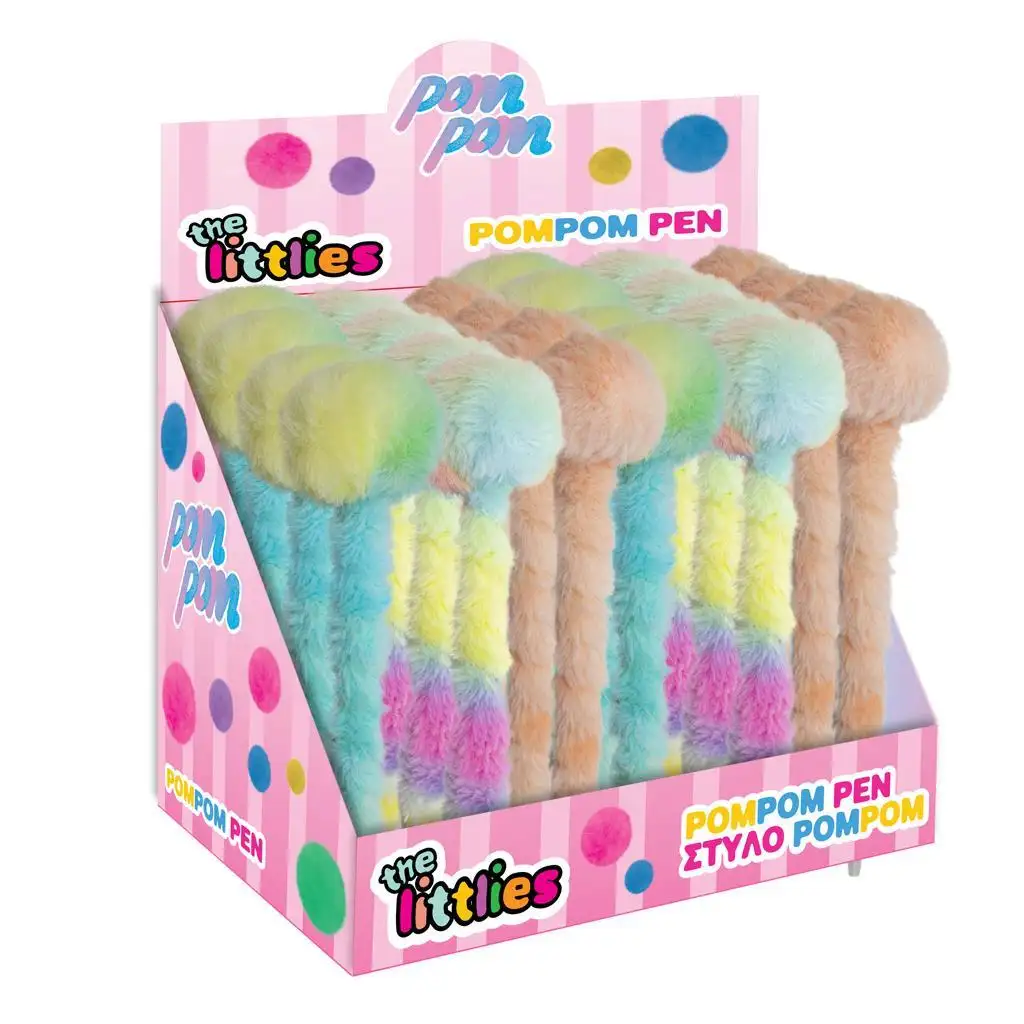 The Littlies: Pompom golyóstoll 4 féle változatban