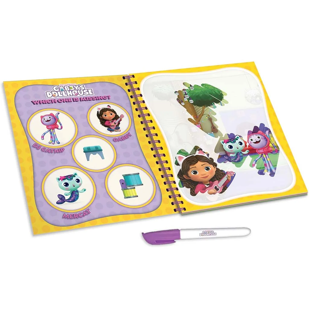 Gabi babaháza Gabdorable vízzel festhető színezőkönyv - Lisciani kép 2