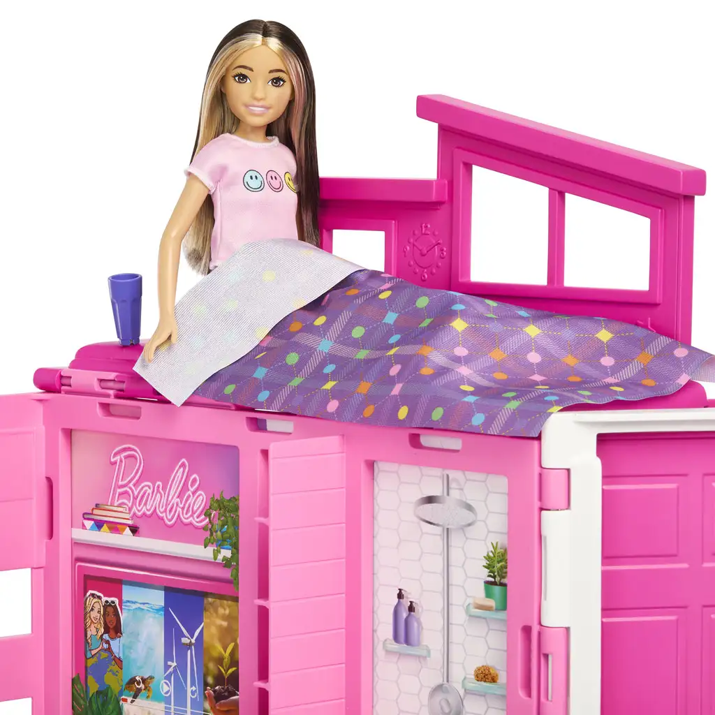 Barbie: Együtt a Földért álomház kiegészítőkkel - Mattel kép 5
