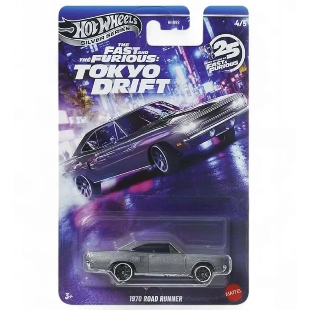 Hot Wheels: Halálos iramban 1970 Road Runner kisautó 1/64 - Mattel