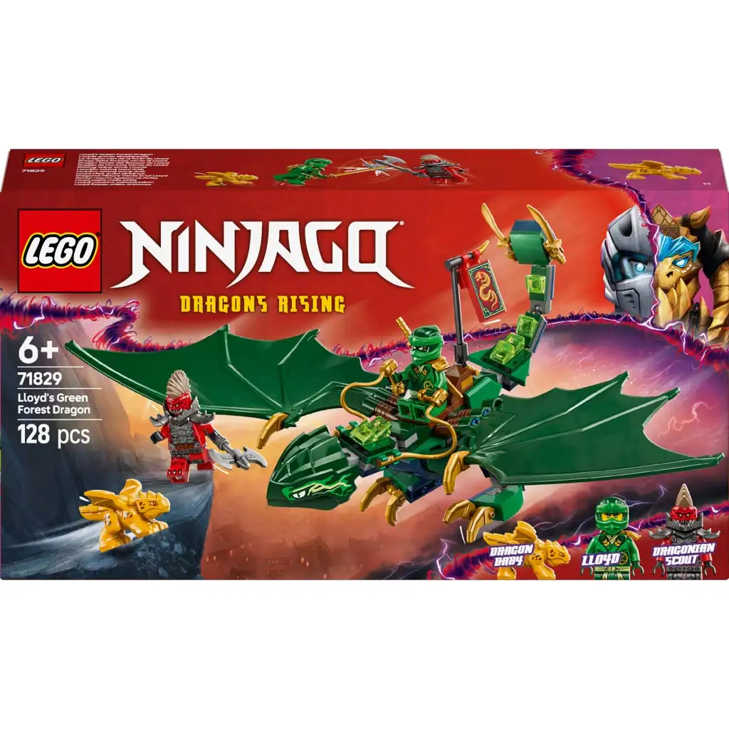 LEGO® Ninjago: Lloyd zöld, erdei sárkánya (71829)