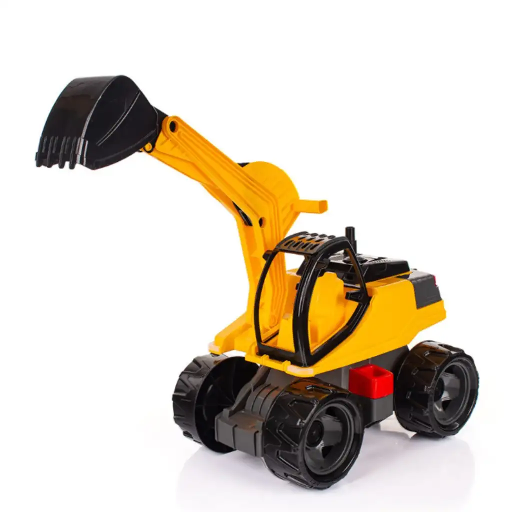 LENA: Óriás exkavátor sárga/fekete 63cm