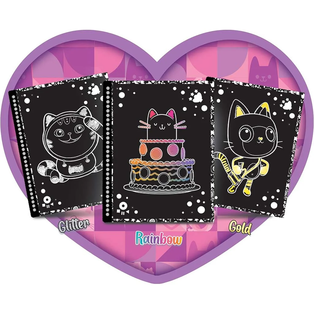 Gabi babaháza: A-meow-zing képkarc készítő füzet 44 oldal - Lisciani kép 3