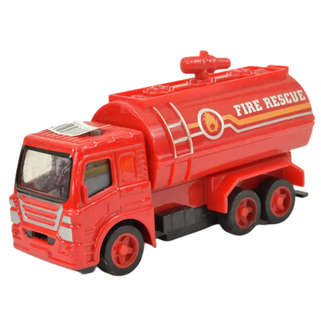 Fire Rescue: Lendkerekes tűzoltósági kamion többféle változatban 9,5cm 1db kép 6
