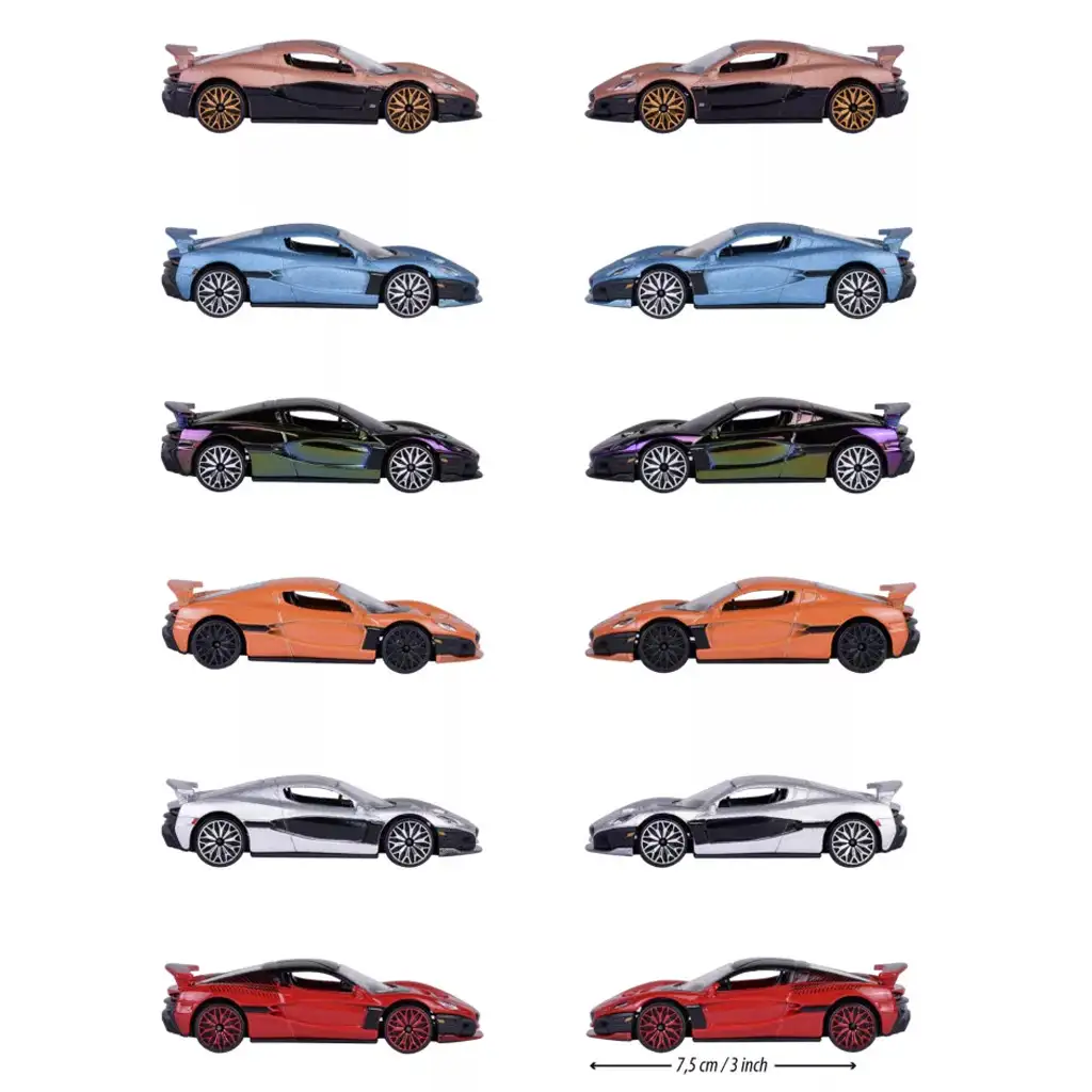 Majorette: Rimac Nevera Edition fém autómodellek többféle változatban 1/64 1db kép 4