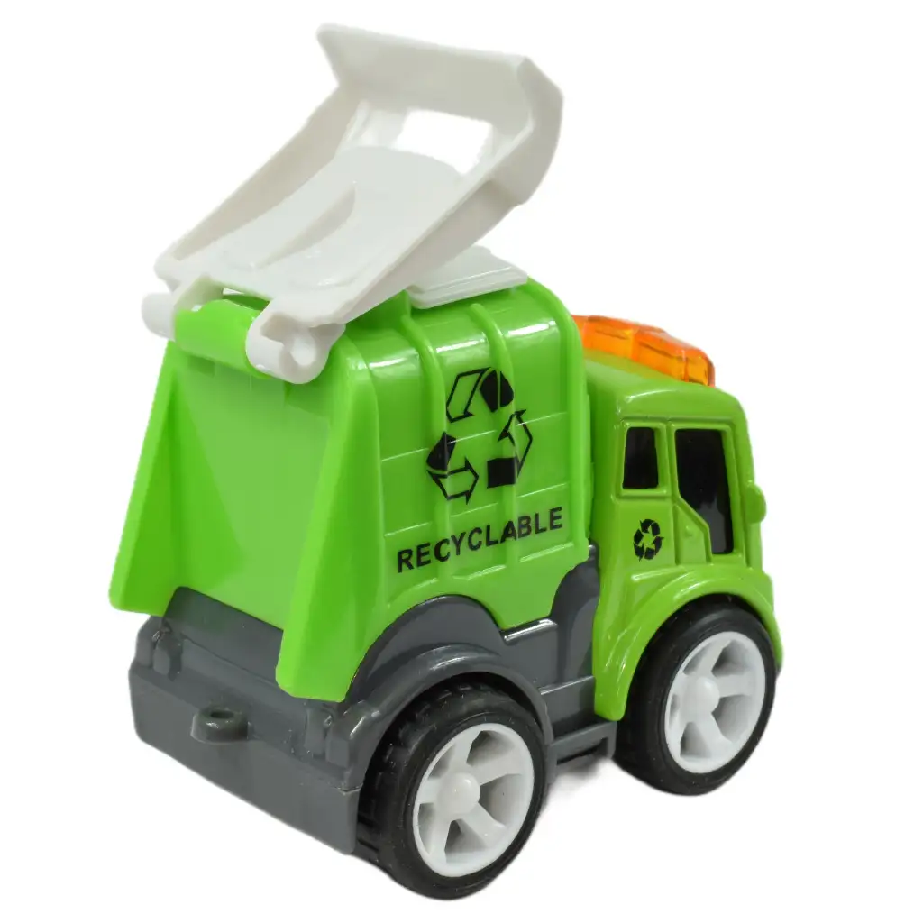 Speed Racer: Lendkerekes szemétszállító kamion többféle változatban 6cm 1db kép 8