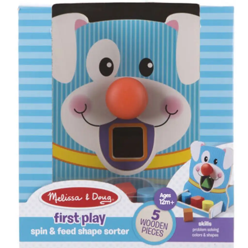 Pörgesd és etesd fa formaegyeztető játék - Melissa & Doug
