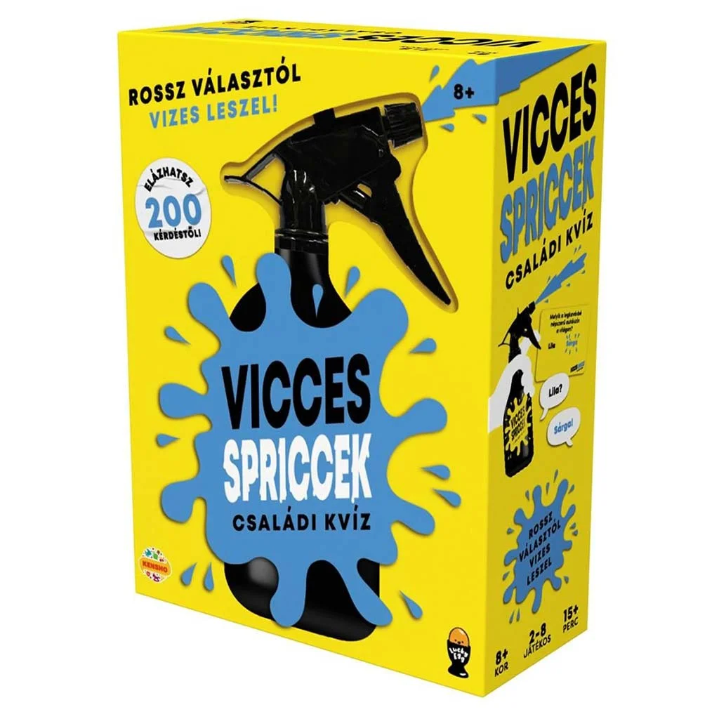 Vicces spriccek családi kvízjáték