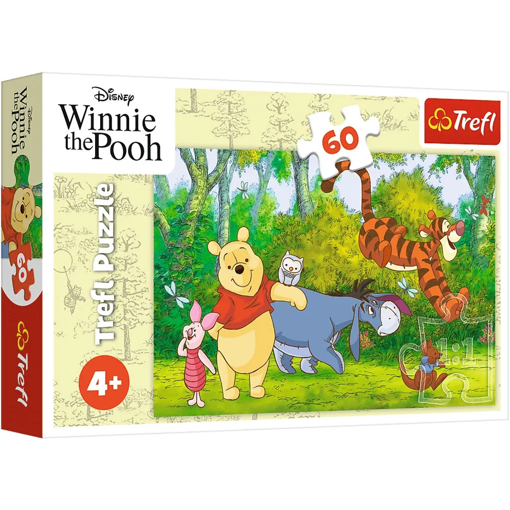 Micimackó és barátai 60db-os puzzle - Trefl