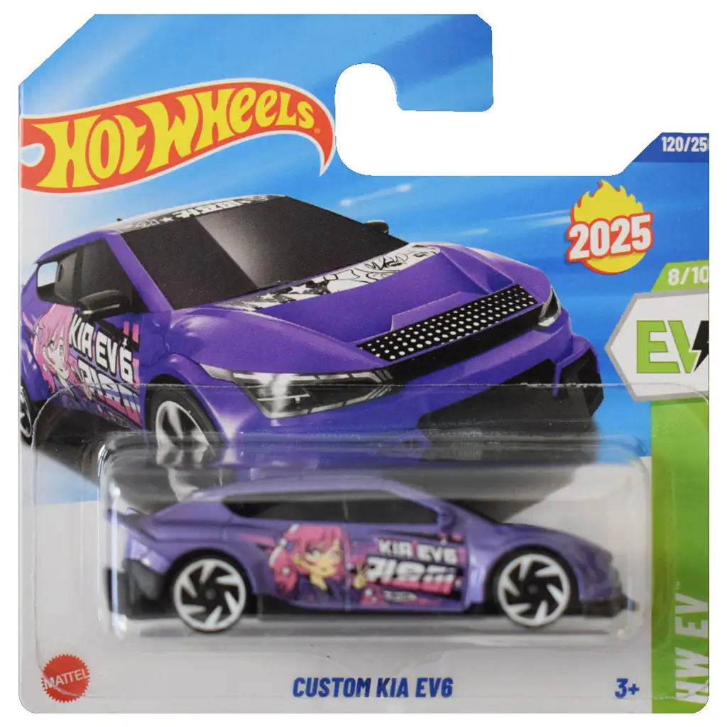 Hot Wheels: Custom Kia EV6 kisautó 1/64 - Mattel