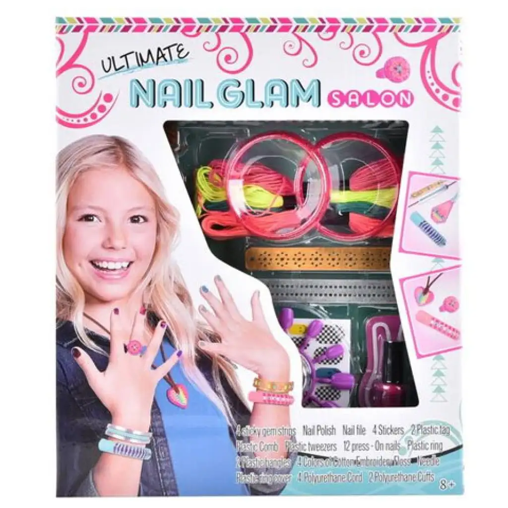 Nail Glam szépség szett kiegészítőkkel