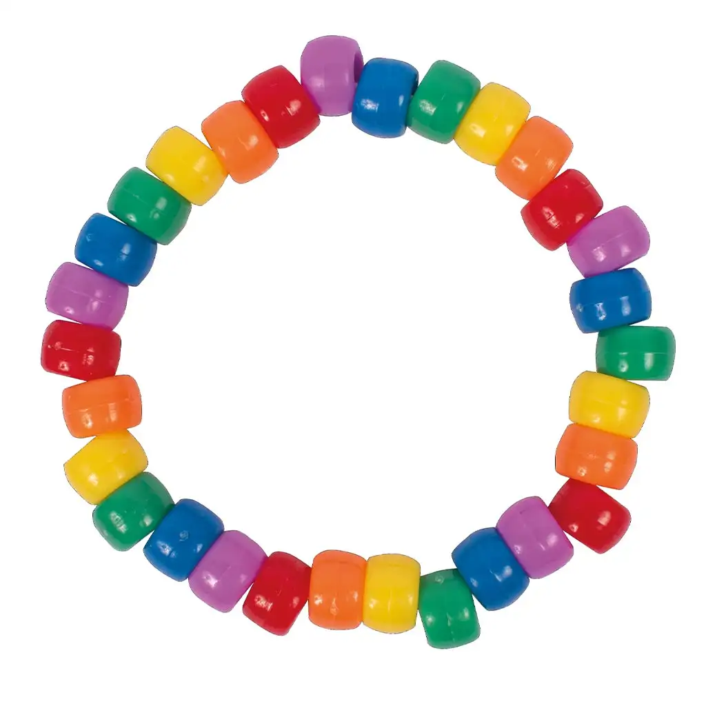 PlayBox: Élénk színű fűzhető gyöngyök 9mm 1000db kép 2