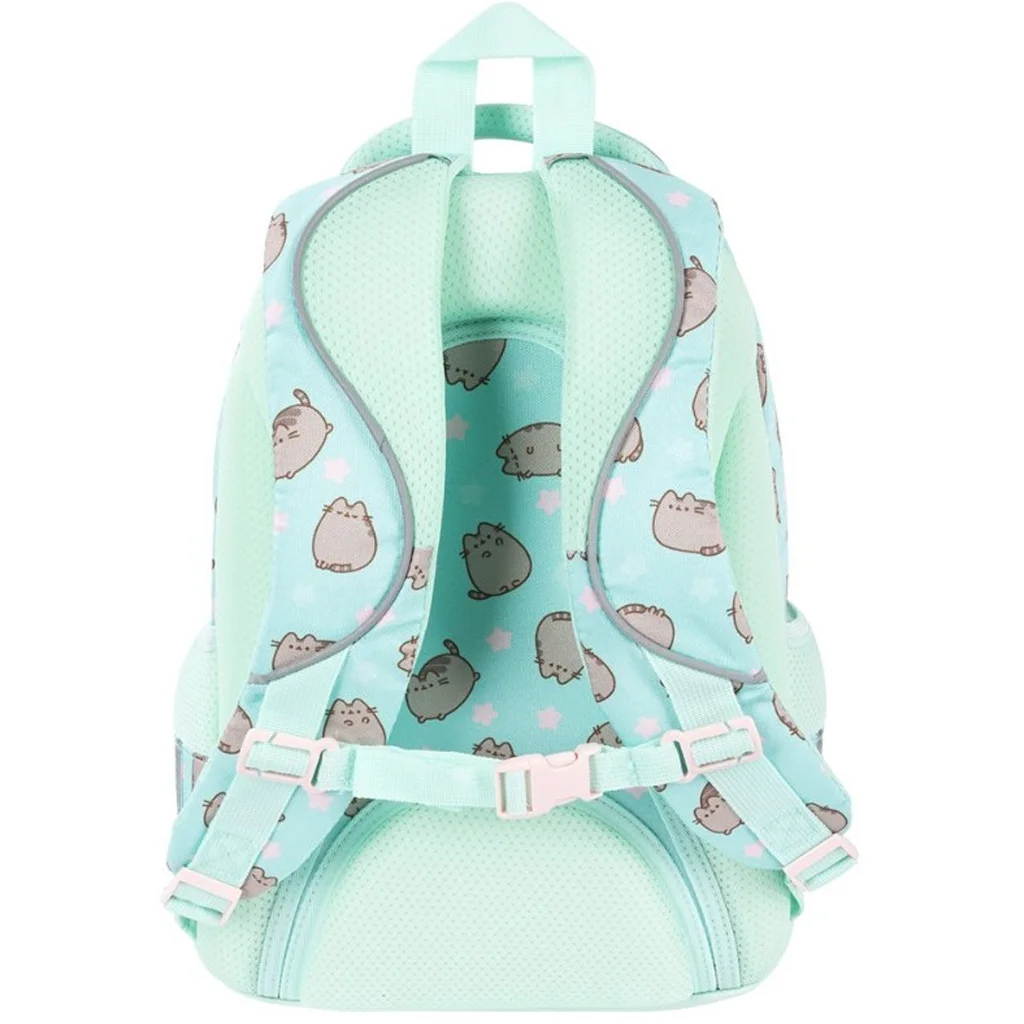 Pusheen menta iskolatáska, hátizsák BPL58 40x29x19cm kép 2