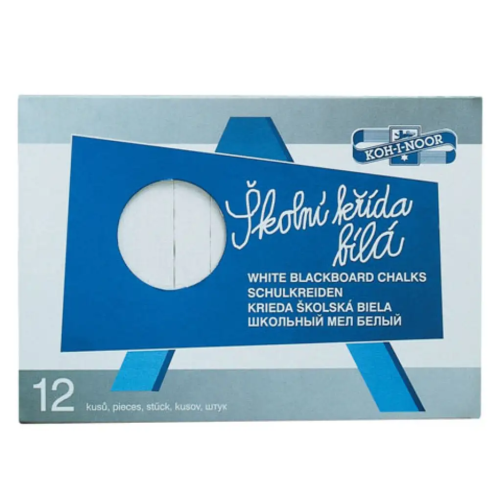 ICO: KOH-I-NOOR 12db fehér táblakréta