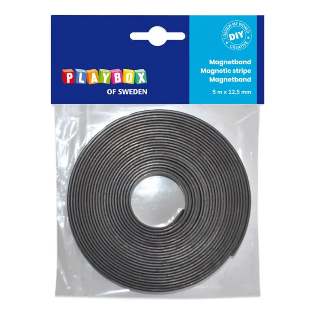PlayBox: Mágnescsík 5m x 12,5mm