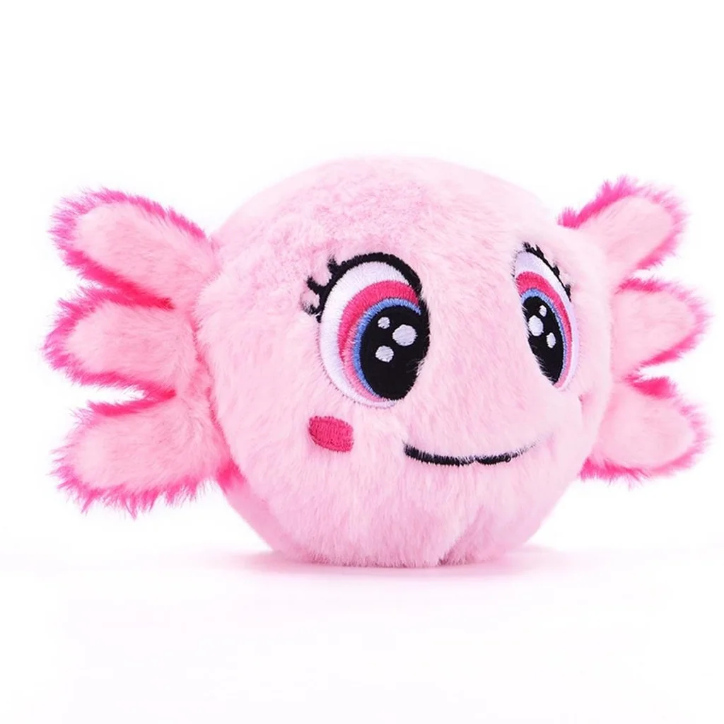 Bouncibles: Pattogó plüss labda - Bubbles, a rózsaszín axolotl kép 2