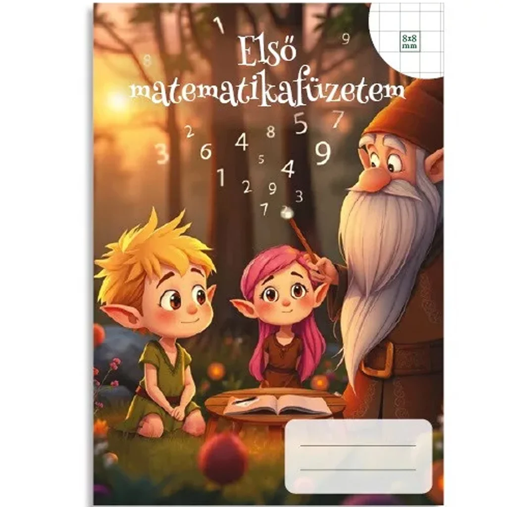 Első matematikafüzetem – nagykockás, A/5-ös füzet