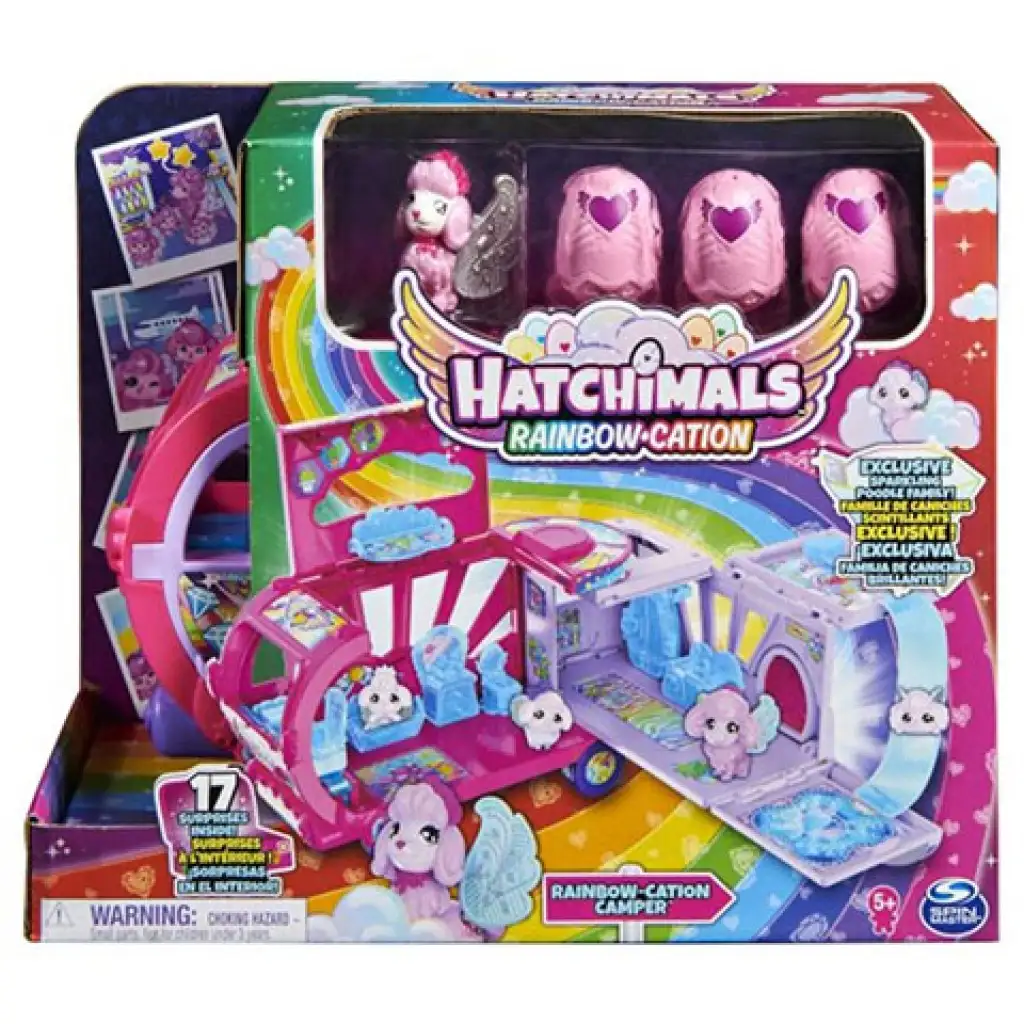 Hatchimals Rainbow Cation Road Camper Deluxe lakóautó - Spin Master