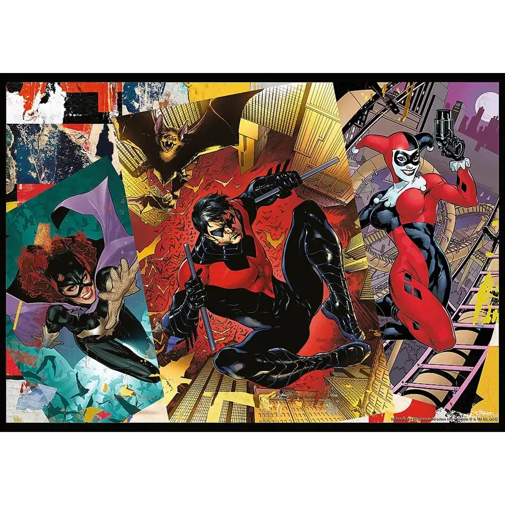 Batman Gotham hősei és gonosztevői 4x250db-os puzzle - Trefl kép 3