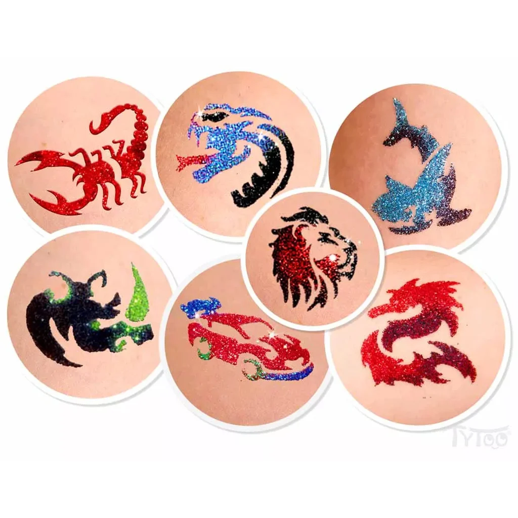 TyToo: Rumbler csillámtetoválás szett kép 3