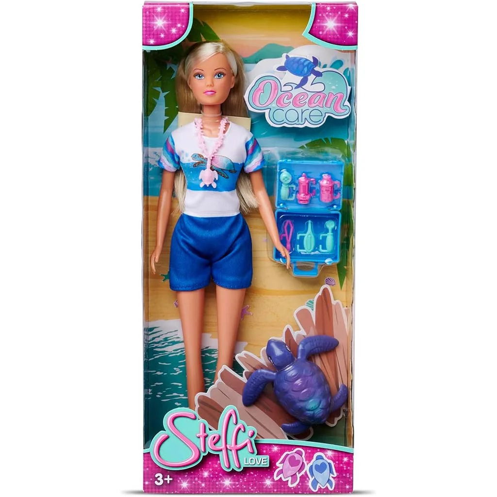 Steffi Love: Ocean Care Állatgondozó Steffi baba játékszett - Simba Toys
