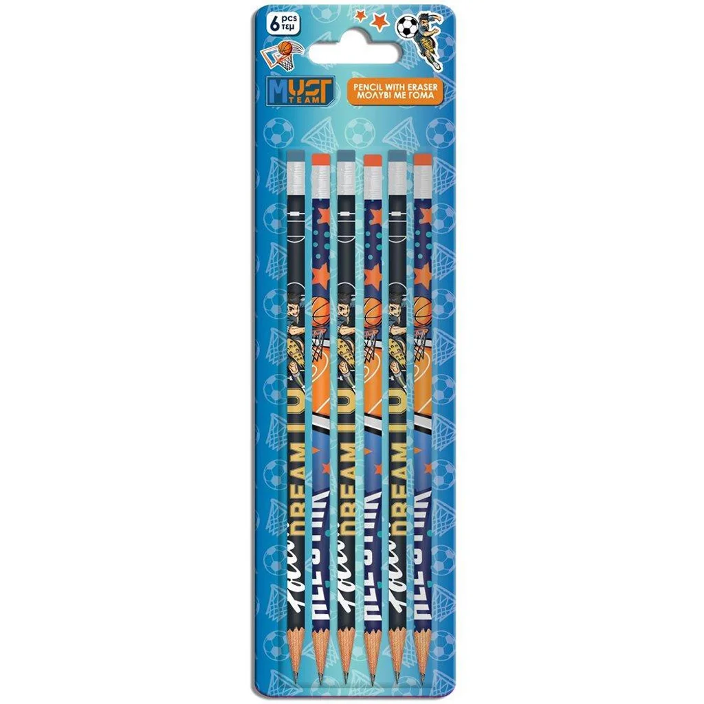 Luna: Fiús radíros grafitceruza 6db-os szett