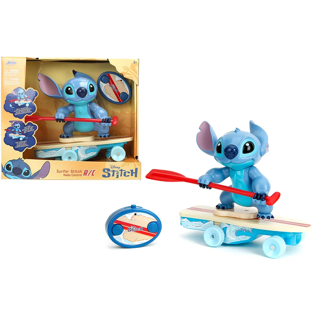 Disney Stitch RC távirányítós szörfdeszka 25cm - Jada Toys