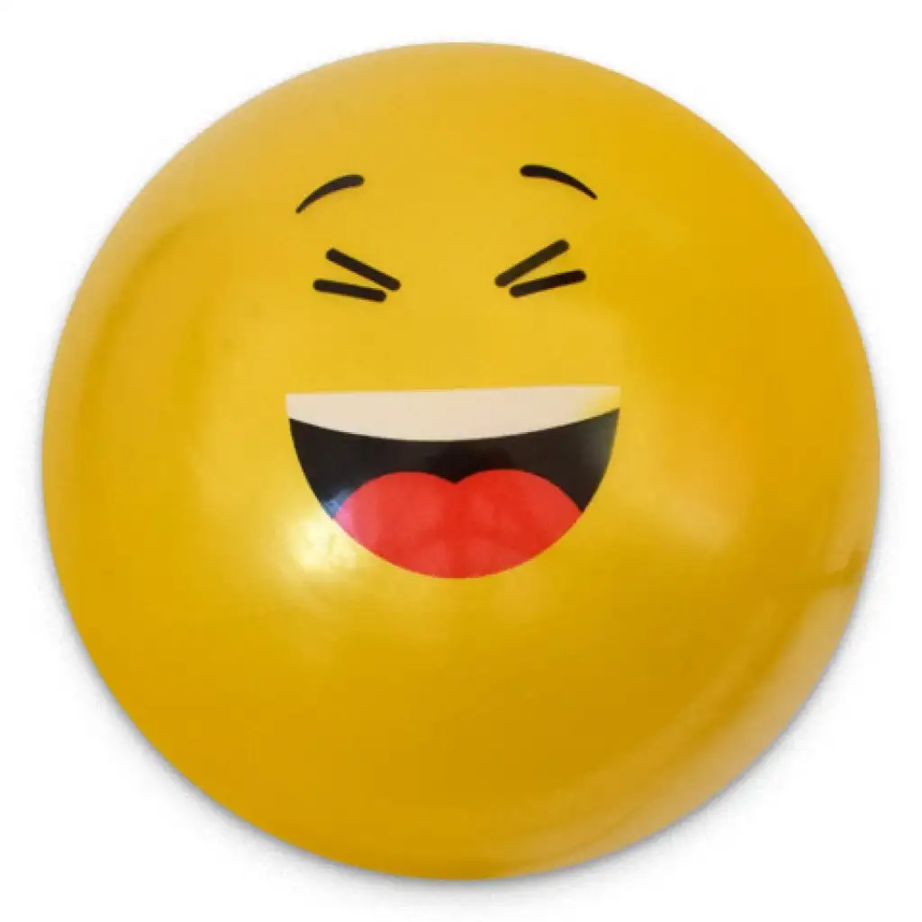 Smiley mintás gumilabda többféle változatban 23cm kép 7