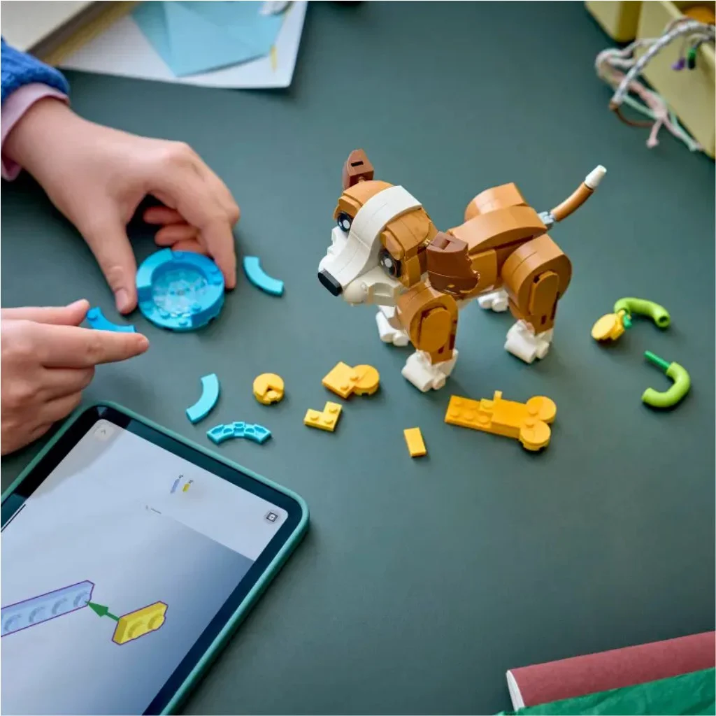 LEGO® Creator: Aranyos állatok: Játékos kiskutya (31382) kép 5